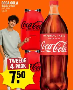 Dirck 3 Coca cola regular of zero aanbieding