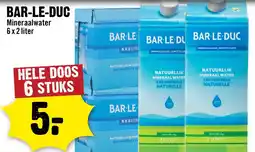 Dirck 3 Bar-le-duc mineraalwater aanbieding