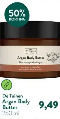 Holland & Barrett Argan Body Butter aanbieding