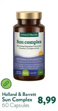 Holland & Barrett Sun Complex aanbieding