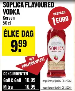 Dirck 3 Soplica Vodka Kersen 50 cl aanbieding