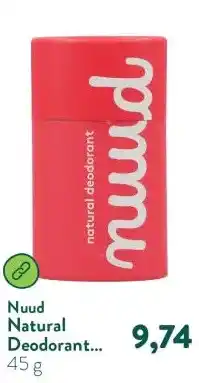 Holland & Barrett Natural Deodorant Stick - 45g aanbieding