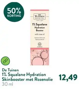 Holland & Barrett 1% Squalane Hydration Skinbooster met Rozenolie aanbieding