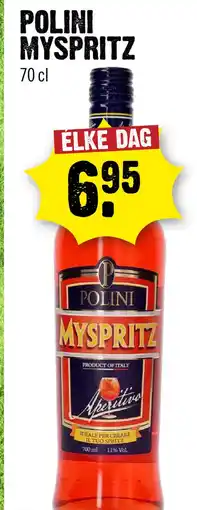 Dirck 3 Polini MySpritz Aperitivo 70 cl aanbieding