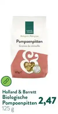 Holland & Barrett Biologische Pompoenpitten aanbieding