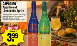 Dirck 3 Capogiro Aperitivo Spritz 75 cl aanbieding