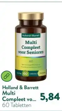 Holland & Barrett Multi Compleet voor Senioren aanbieding