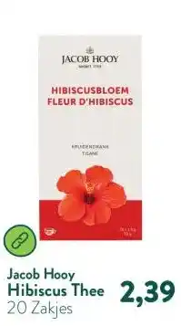 Holland & Barrett Hibiscus Thee aanbieding