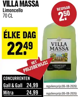 Dirck 3 Villa Massa Limoncello 70 cl aanbieding