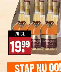 Dirck 3 Bouquet V.S. Cognac 70 cl aanbieding