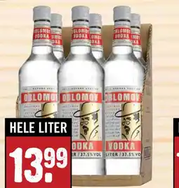 Dirck 3 Oblomov Vodka HELE LITER aanbieding