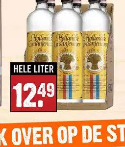 Dirck 3 De Zeven Granen Hollandse Graanjenever HELE LITER aanbieding