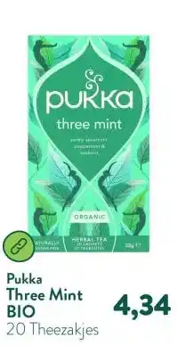 Holland & Barrett Three Mint BIO aanbieding