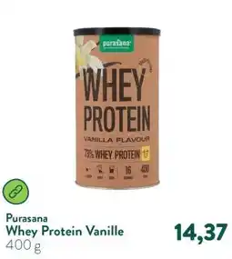 Holland & Barrett Whey Protein Vanille aanbieding