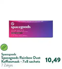Holland & Barrett Spacegoods Rainbow Dust Koffiesmaak - 7x8 sachets aanbieding