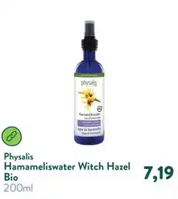 Holland & Barrett Hamameliswater Witch Hazel Bio aanbieding