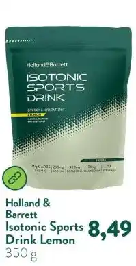 Holland & Barrett Isotonic Sports Drink Lemon aanbieding