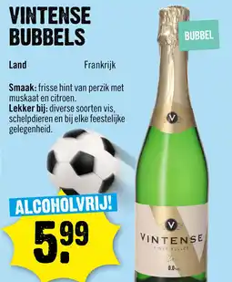 Dirck 3 Vintense Bubbels 0.0% 75 cl aanbieding