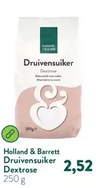 Holland & Barrett Druivensuiker Dextrose aanbieding