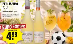 Dirck 3 Perlissimo Peach & Mango 75 cl aanbieding