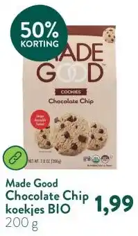 Holland & Barrett Chocolate Chip koekjes BIO aanbieding
