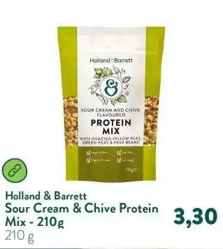 Holland & Barrett Sour Cream & Chive Protein Mix - 210g aanbieding