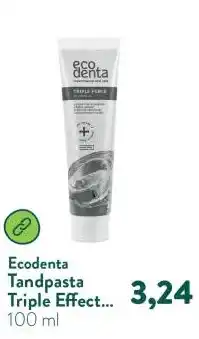Holland & Barrett Tandpasta Triple Effect Propolis aanbieding