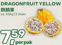 Amazing Oriëntal DRAGONFRUIT YELLOW aanbieding