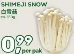 Amazing Oriëntal SHIMEJI SNOW aanbieding