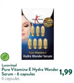 Holland & Barrett Pure Vitamine E Hydra Wonder Serum - 6 capsules aanbieding