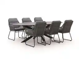 Kees Smit Intenso Isorella/Furato Ellips 200cm dining tuinset 7-delig aanbieding