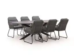 Kees Smit Intenso Isorella/Furato Ellips 200cm dining tuinset 7-delig aanbieding