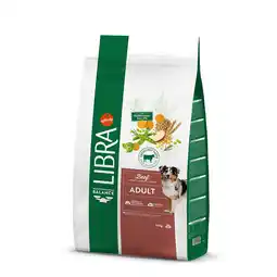 Zooplus 30% korting! 2 x 12 kg of 2 x 14 kg Libra droogvoer voor honden - Adult Rund 2 x 14 kg aanbieding
