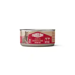 Zooplus Voordeelpakket 24x 100g Carnilove Cat Paté Kip & Lam nat kattenvoer aanbieding