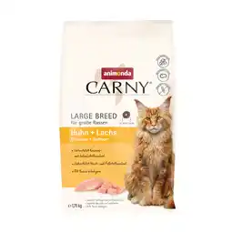 Zooplus Voordeelpakket: 3x1,75kg animonda Carny Large Breed kip + zalm droogvoer voor katten aanbieding