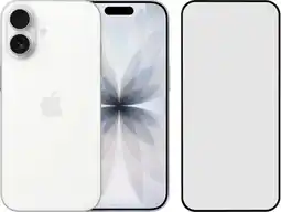 Coolblue Apple iPhone 17 512GB Wit + BlueBuilt Screenprotector Glas aanbieding