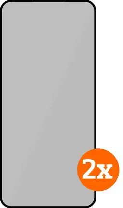 Coolblue BlueBuilt Oneplus Nord 5 Screenprotector Glas Duo Pack aanbieding