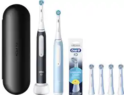 Coolblue Oral-B iO 3 Duo Pack Zwart en Blauw Value Pack aanbieding