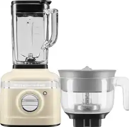 Coolblue KitchenAid Artisan K400 5KSB4026EAC Amandelwit + citruspers opzetstuk aanbieding