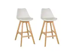 Lidl HJH LIVING Set van 2 barkrukken Scandi High aanbieding