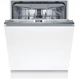 MediaMarkt Bosch Smv4emx01n - Inbouwvaatwasser Volledig Geïntegreerd 14 Bestekken 42 Db(a) aanbieding