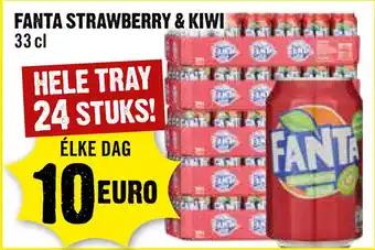 Dirck 3 Fanta Strawberry & Kiwi aanbieding