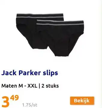 Action Jack Parker slips aanbieding