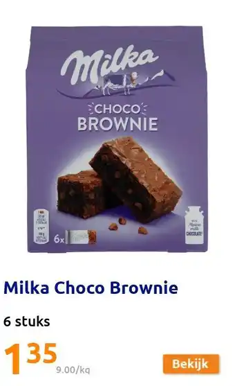 Action Milka Choco Brownie aanbieding