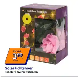 Action Solar lichtsnoer aanbieding