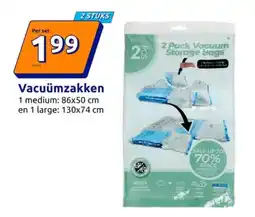 Action Vacuümzakken aanbieding