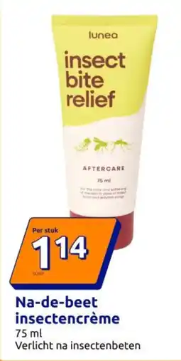 Action Na-de-beet insectencrème aanbieding