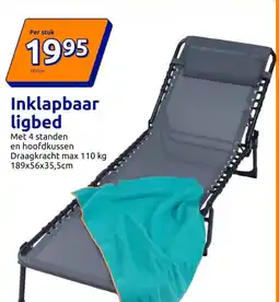 Action Inklapbaar ligbed aanbieding