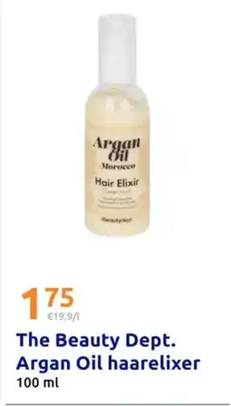 Action The Beauty Dept. Argan Oil haarelixer aanbieding