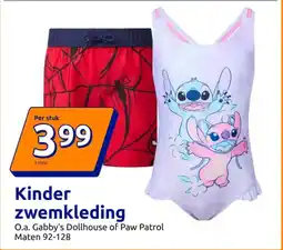 Action Kinder zwemkleding aanbieding